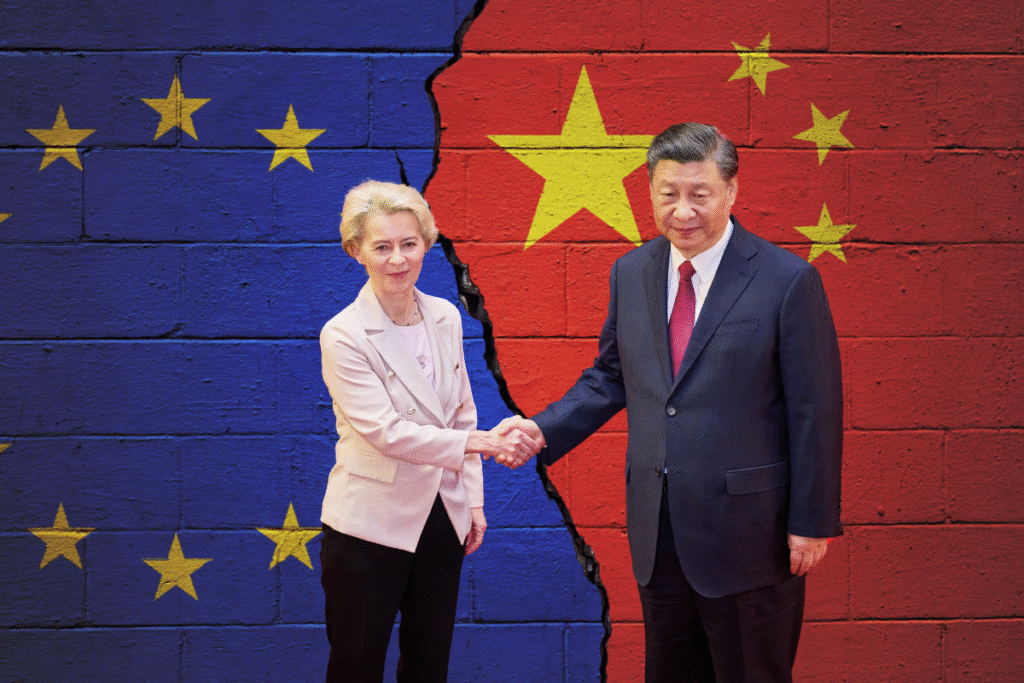 analyse approfondie de la guerre économique entre la chine et l'europe, explorant les enjeux clés, les stratégies commerciales, et les impacts géopolitiques majeurs.